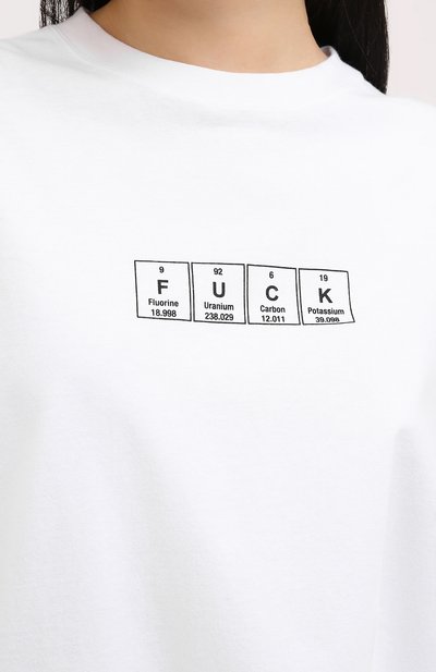 Хлопковая футболка VETEMENTS, а рт. UAH21TR506 1611/W, фото 5