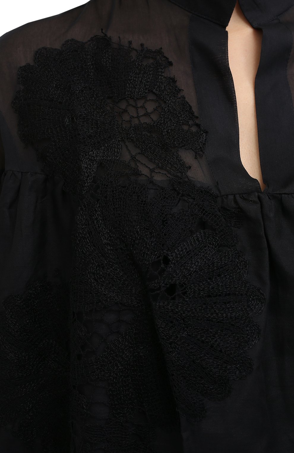 Туника из хлопка и шелка LILA EUGENIE, арт. 2027 MINI, фото 5