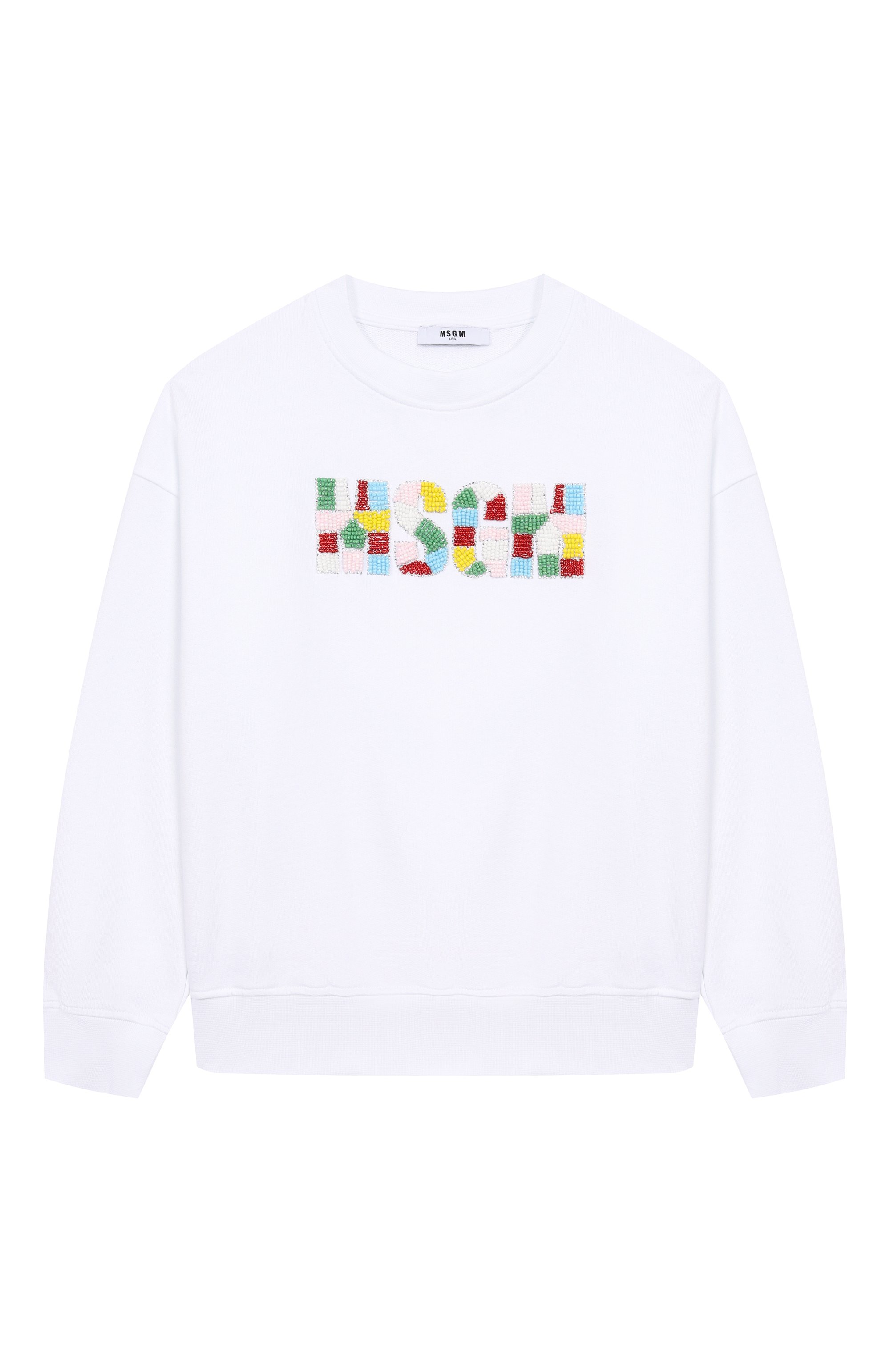 Хлопковый свитшот MSGM KIDS, арт. S5MSJGSW259, фото 1