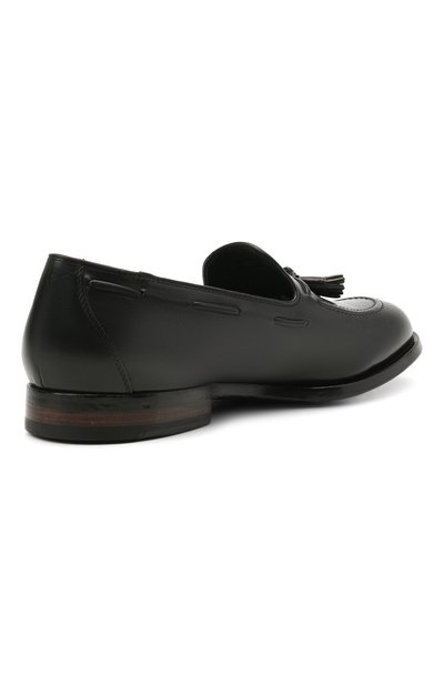 Кожаные лоферы OFFICINE CREATIVE черного цвета по цене 62250 руб., арт. IVY/001/AER0 CANY0N, фото 4 Кожаные лоферы OFFICINE CREATIVE, арт. IVY/001/AER0 CANY0N, фото 4