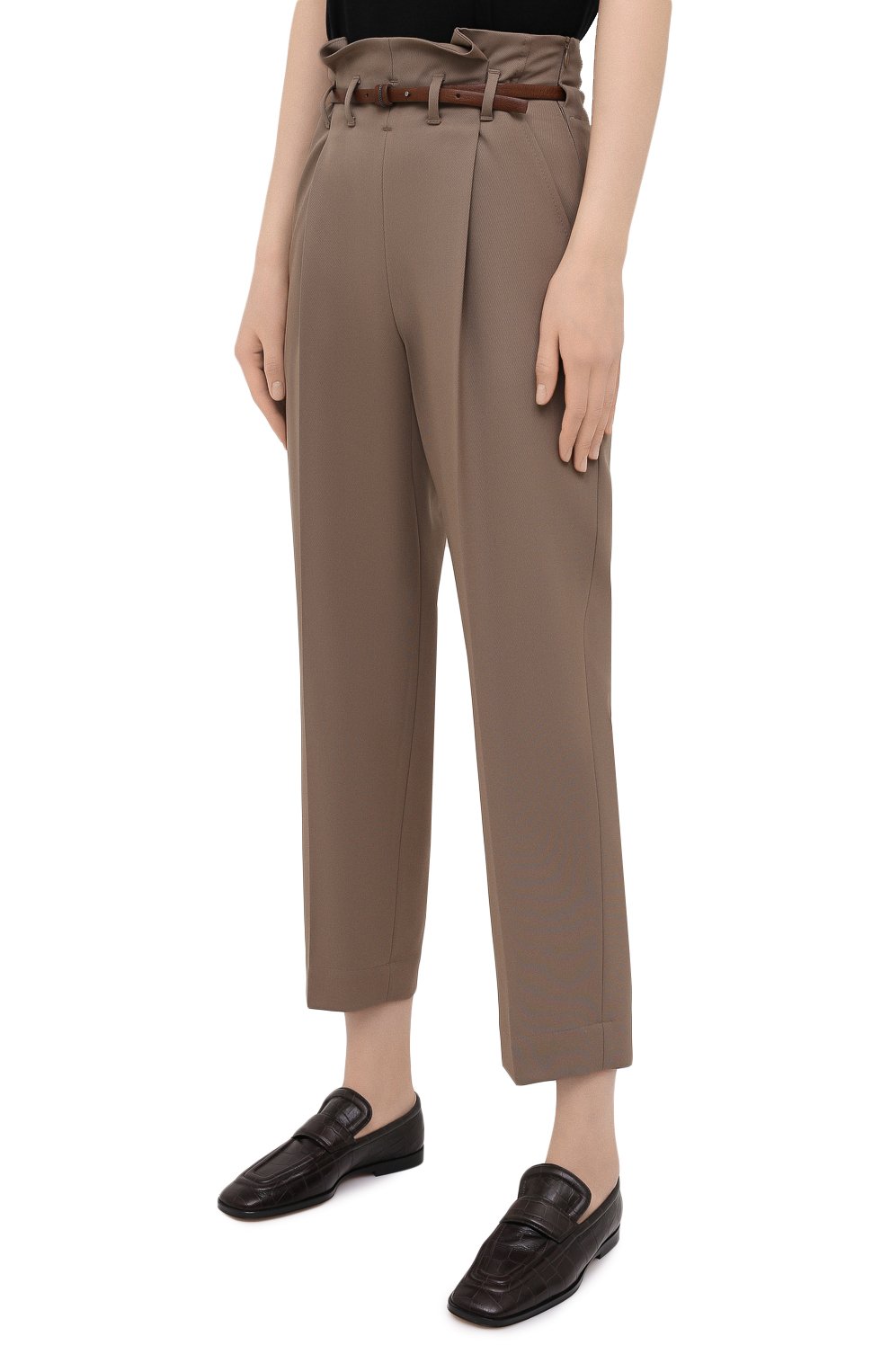Шерстяные брюки BRUNELLO CUCINELLI, арт. MA171P7268, фото 3
