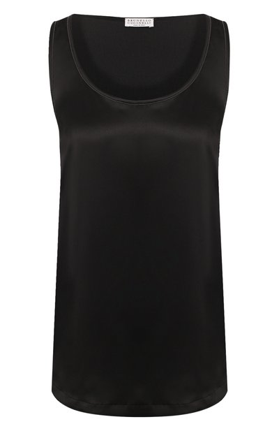 Женский атласный топ BRUNELLO CUCINELLI, арт. M0C59DE330