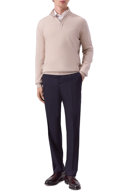 Брюки из хлопка и лиоцелла Berwich SPIAGGIA 20/AB1474 Синий  SPIAGGIA 20/AB1474 Фото 2