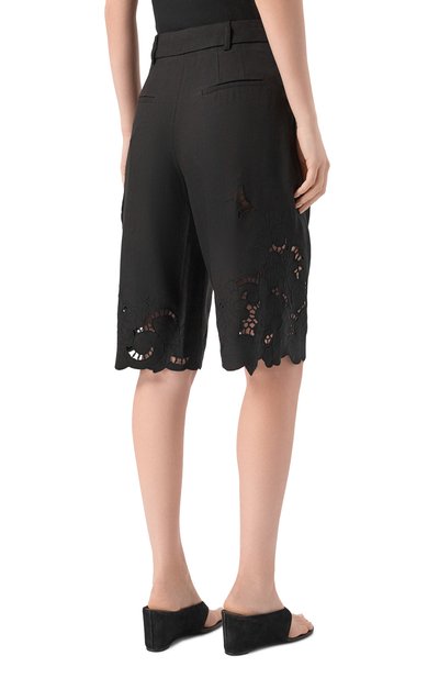 Шорты из вискозы и льна ERIKA CAVALLINI, арт. P6SL11, фото 4