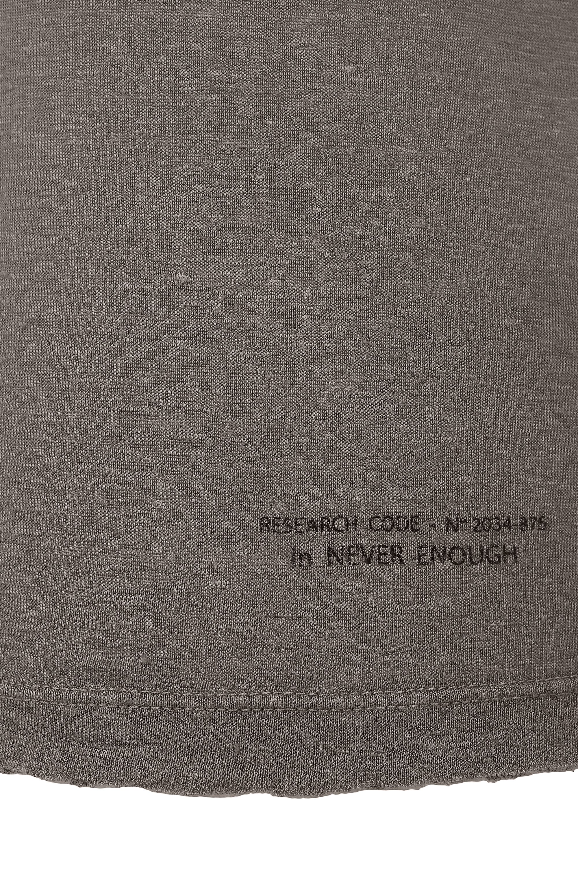 Льняная футболка NEVER ENOUGH, арт. MTH068, фото 6