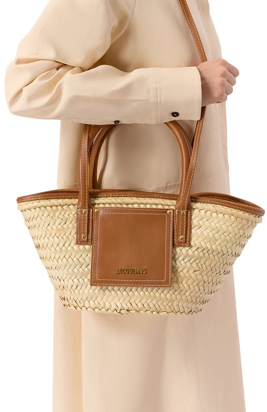Сумка Le Petit Panier Soleil Jacquemus 23EBAW00044/AC01C04 Бежевый  23EBAW00044/AC01C04 Фото 2