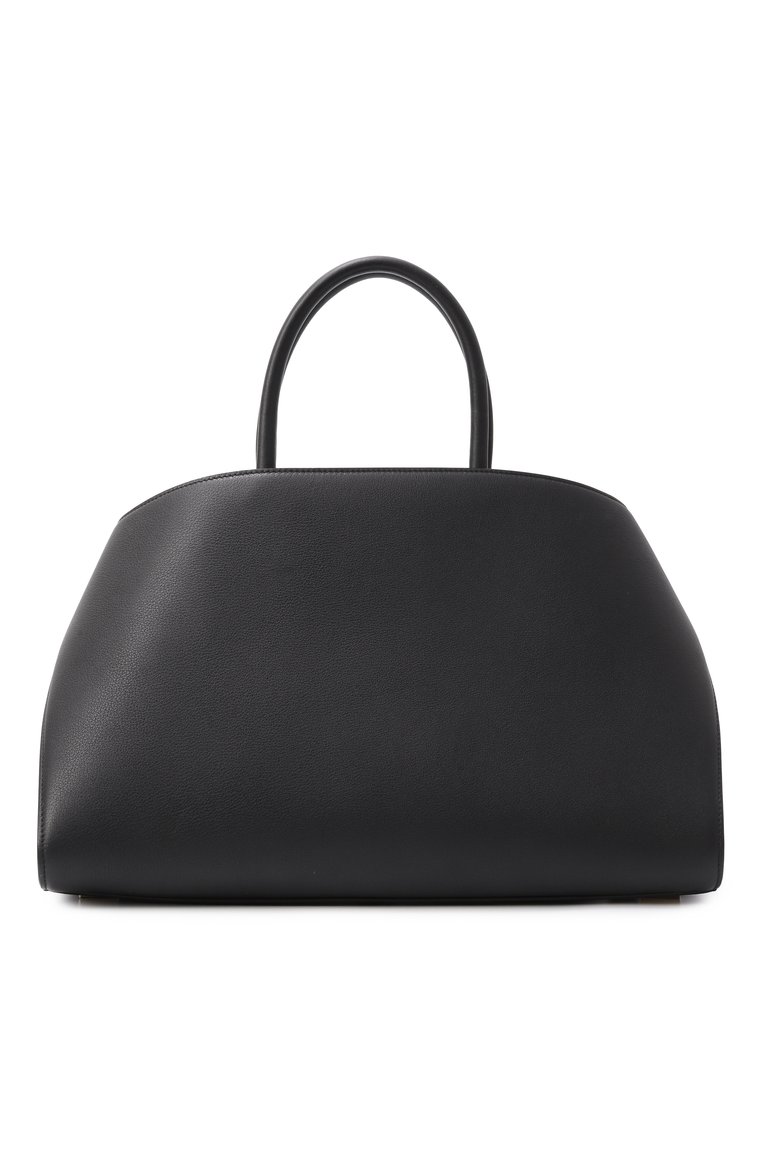 Женская сумка hug large FERRAGAMO черного цвета, арт. 215921/766591 | Фото 6 (Ремень/цепочка: На ремешке; Материал: Натуральная кожа; Размер: large; Автоматизация ТО: Проставлено; Автоматизация состава: Проставлено)