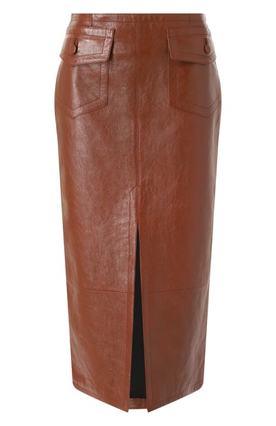 Женская кож�аная юбка CHLOÉ, арт. CHC24WCJ01204