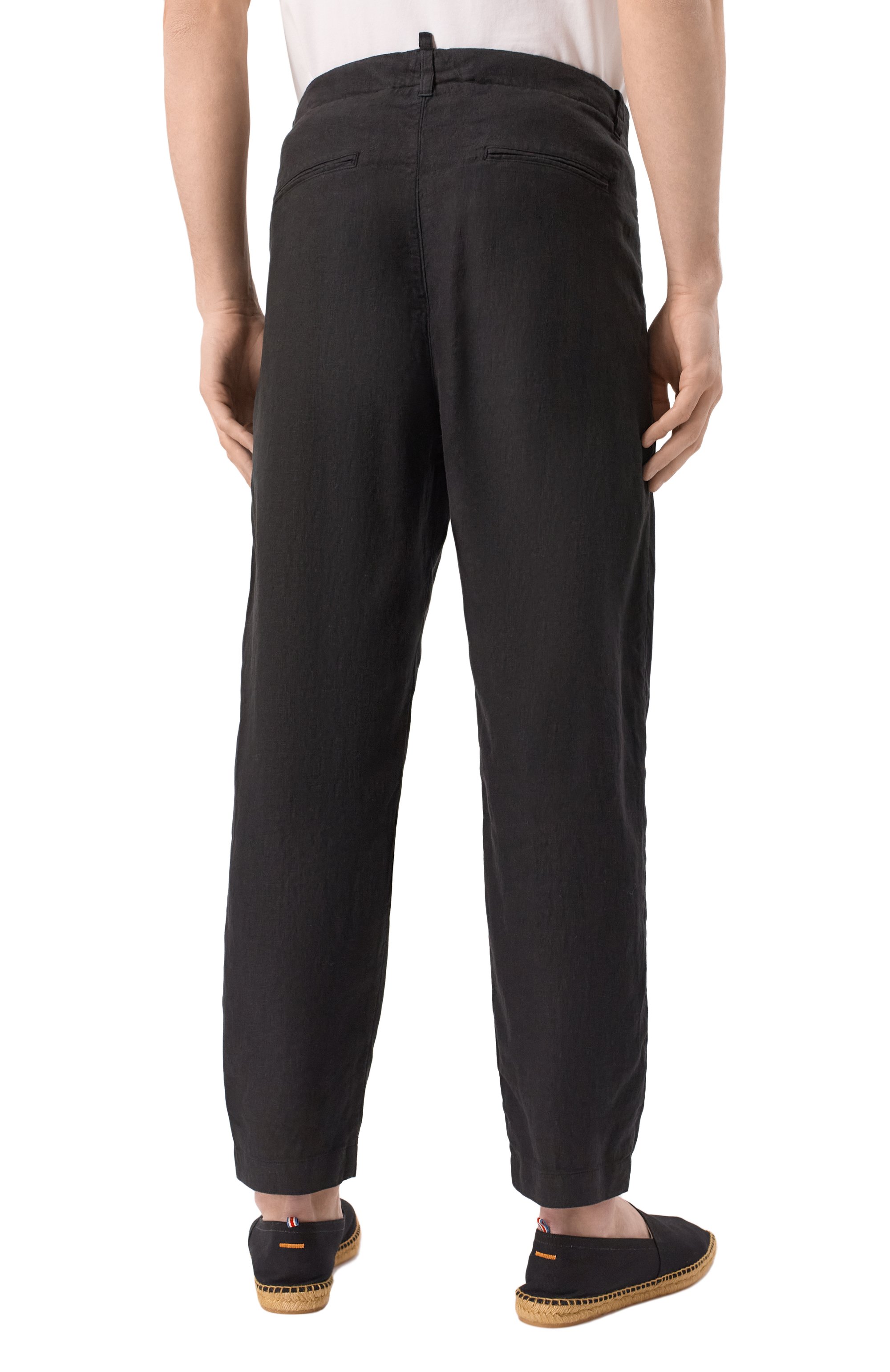 Льняные брюки HANNES ROETHER, арт. PA21PER.602/, фото 4