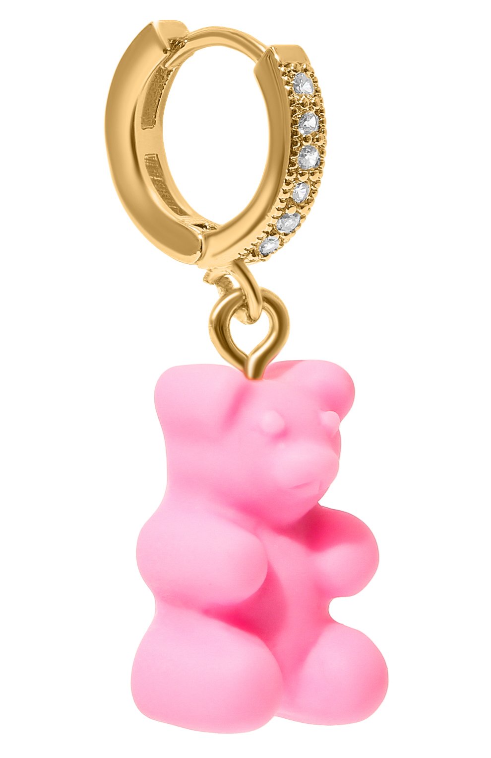 Моносерьга CRYSTAL HAZE, арт. N0STALGIA BEAR H00P, фото 3