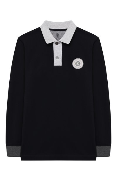 Хлопковое поло BRUNELLO CUCINELLI, арт. B0021T322A, фото 1