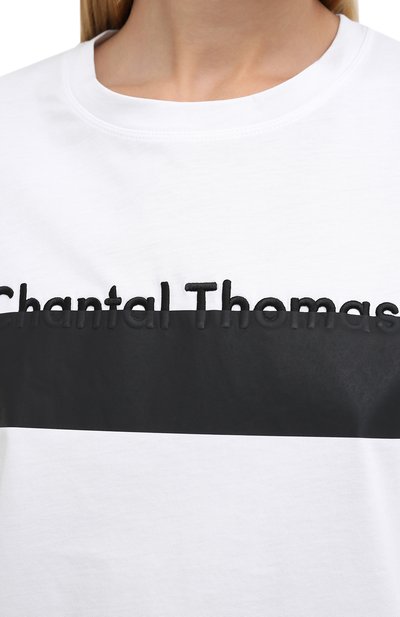 Хлопковая футболка CHANTAL THOMASS, арт. TTI420, фото 5