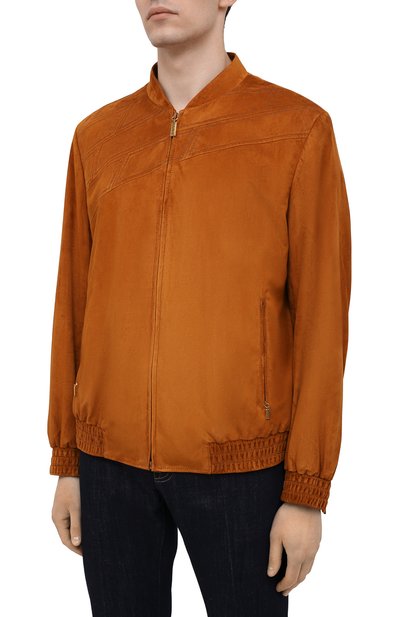 Замшевый бомбер ZILLI, арт. MAV-JANGA-01003/2001, фото 3