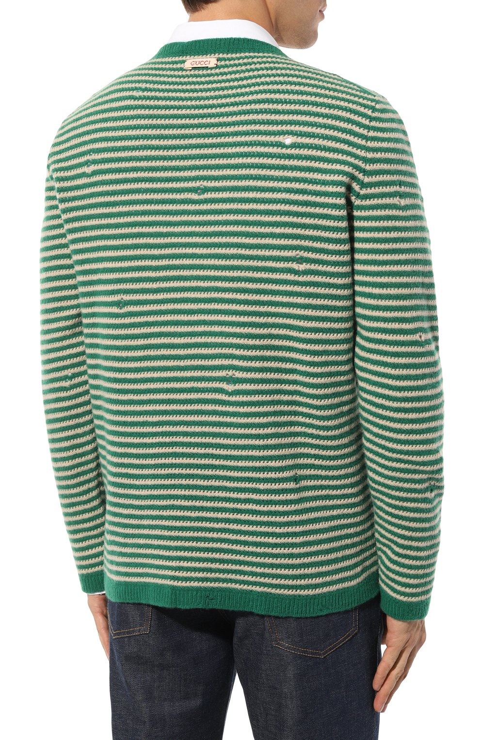Шерстяной свитер GUCCI, арт. 635757 XKBIW, фото 4