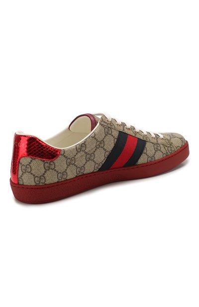 Кеды ace gg supreme GUCCI, арт. 429445/K2LH0, фото 4