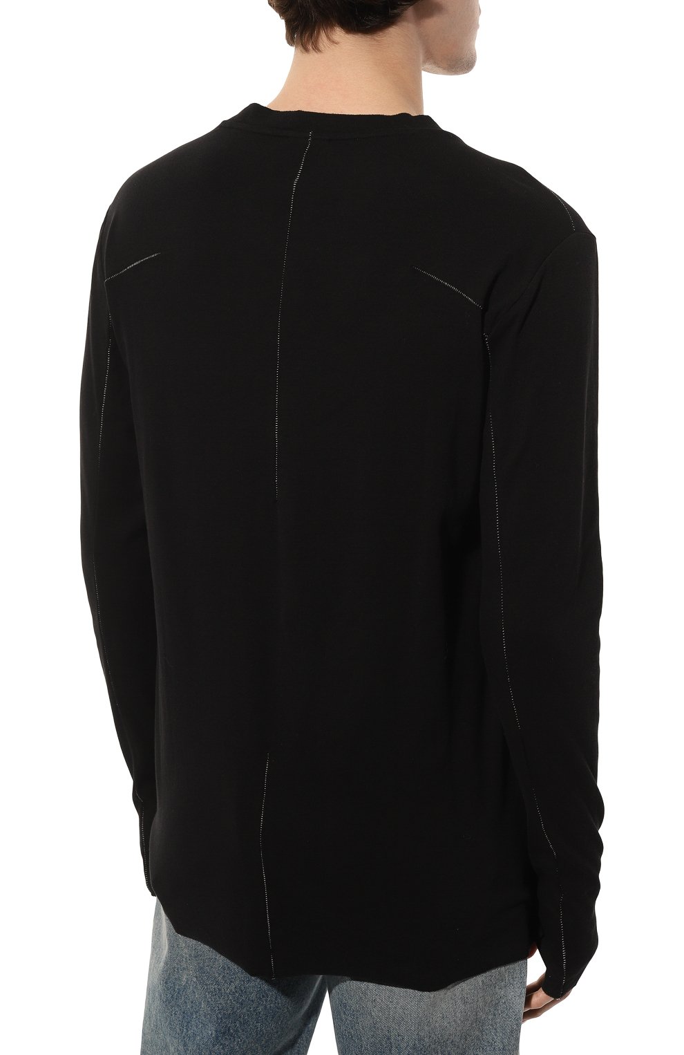 Хлопковый лонгслив THOM KROM, арт. M TS 725, фото 4