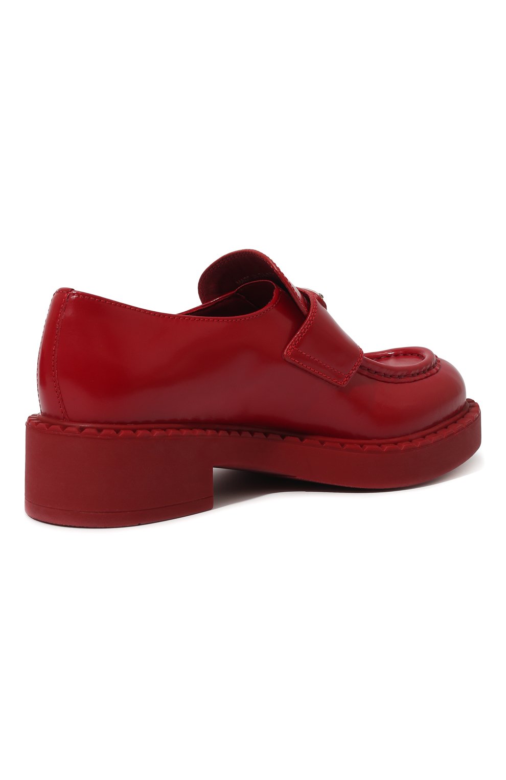 Кожаные лоферы PRADA, арт. 1D246M-ULS-F0D56-B050, фото 3