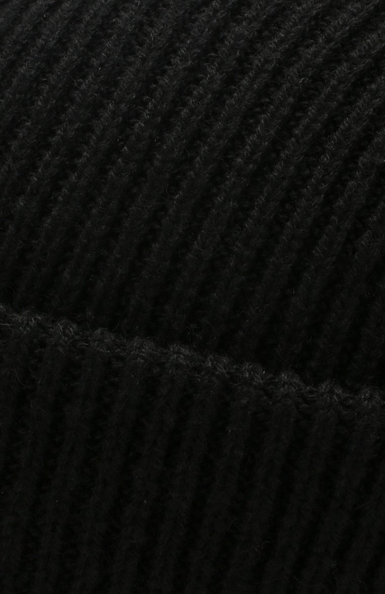 Мужская кашемировая шапка INVERNI черного цвета, арт. 4553CM | Фото 3 (Материал: Текстиль, Кашемир, Шерсть; Материал внутренний: Не назначено; Кросс-КТ: Трикотаж; Материал сплава: Проставлено; Нос: Не проставлено)