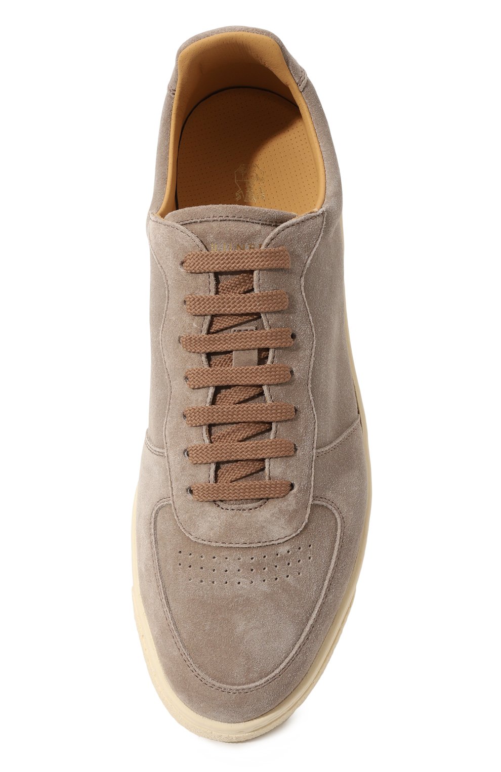 Замшевые кеды BRUNELLO CUCINELLI, арт. MZUSIB2057, фото 6