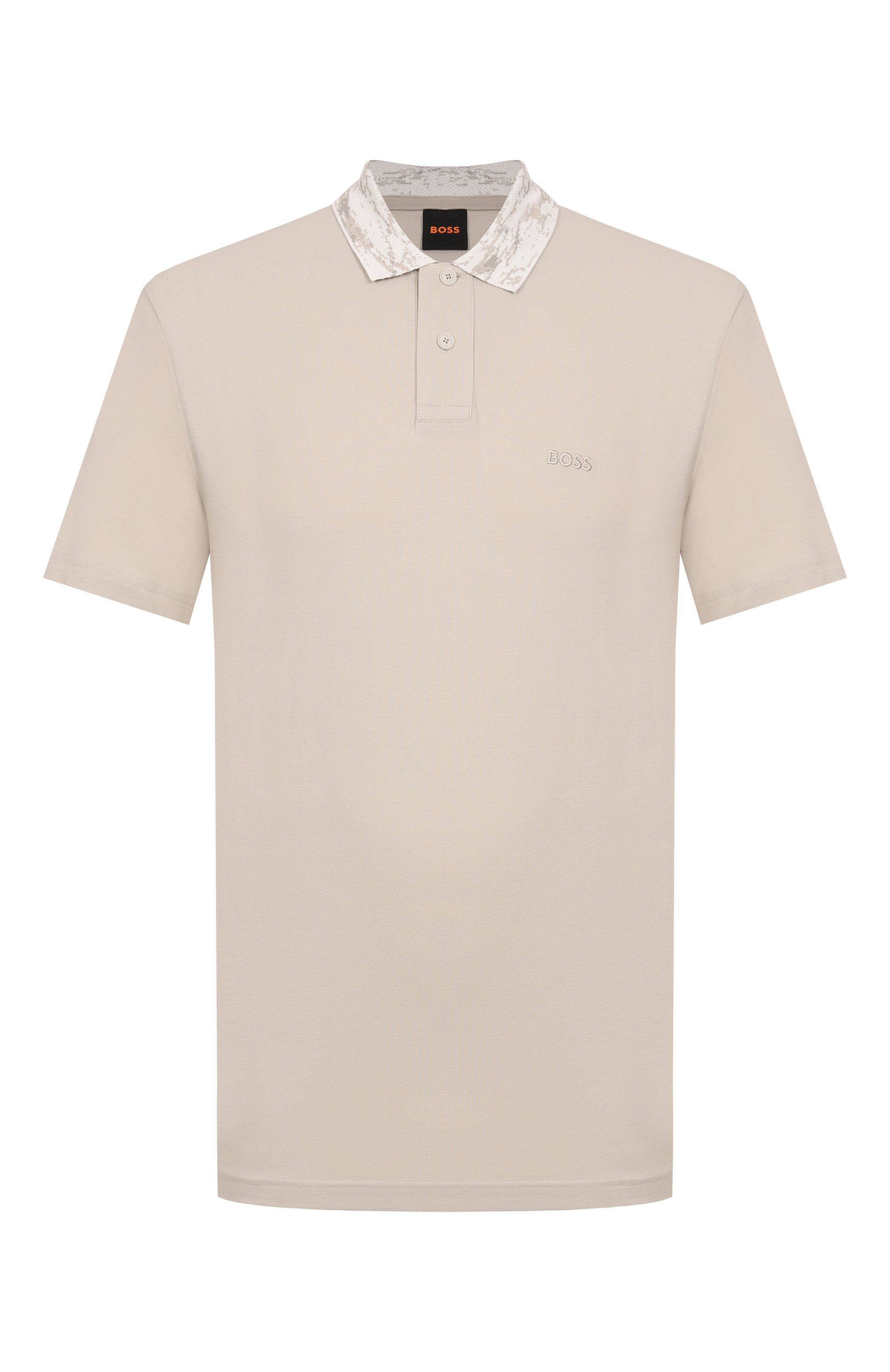 Хлопковое поло BOSS ORANGE, арт. 50537212, фото 1