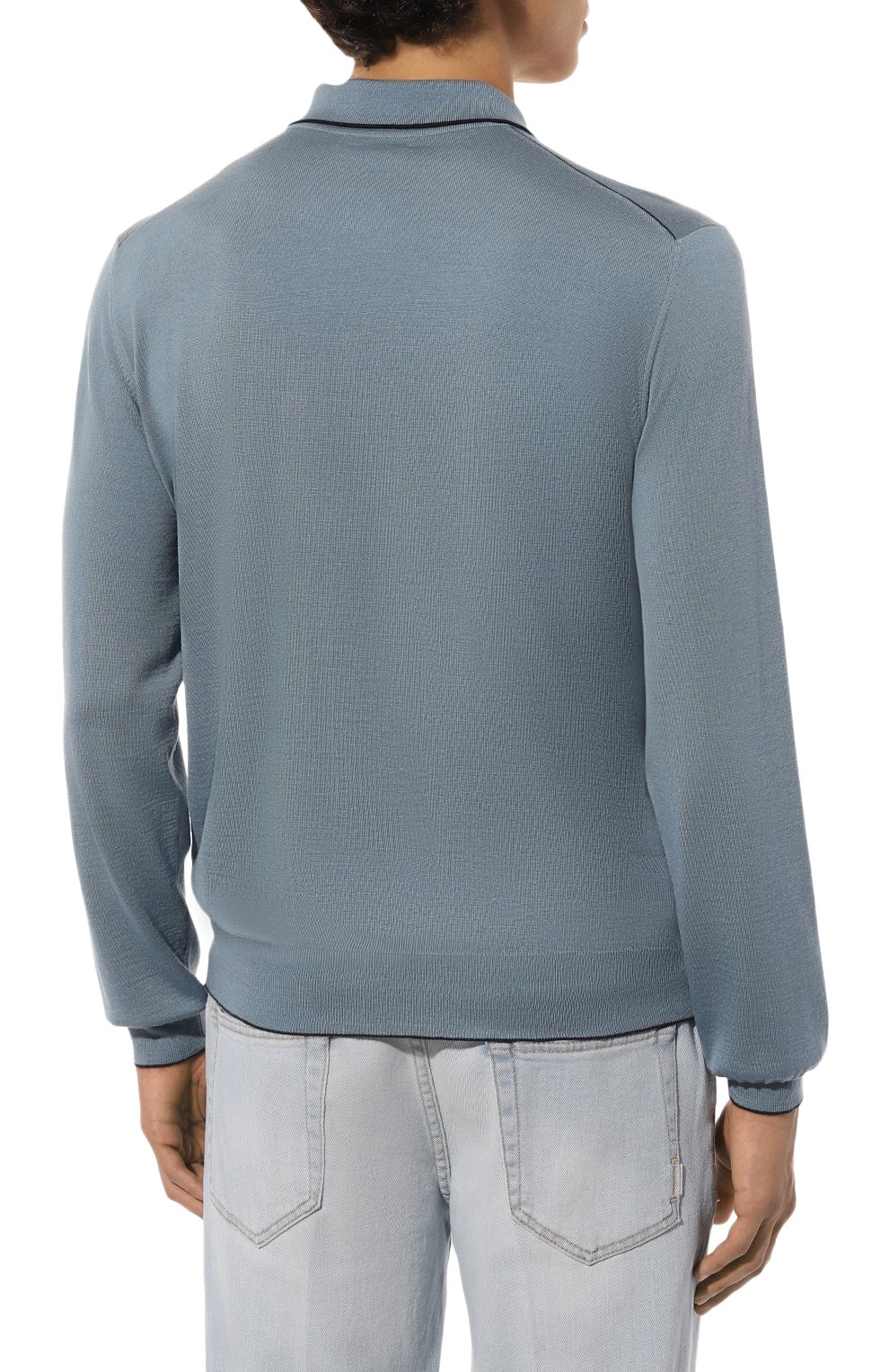 Поло из шерсти и шелка STEFANO RICCI, арт. KE08004P30/E24374, фото 4