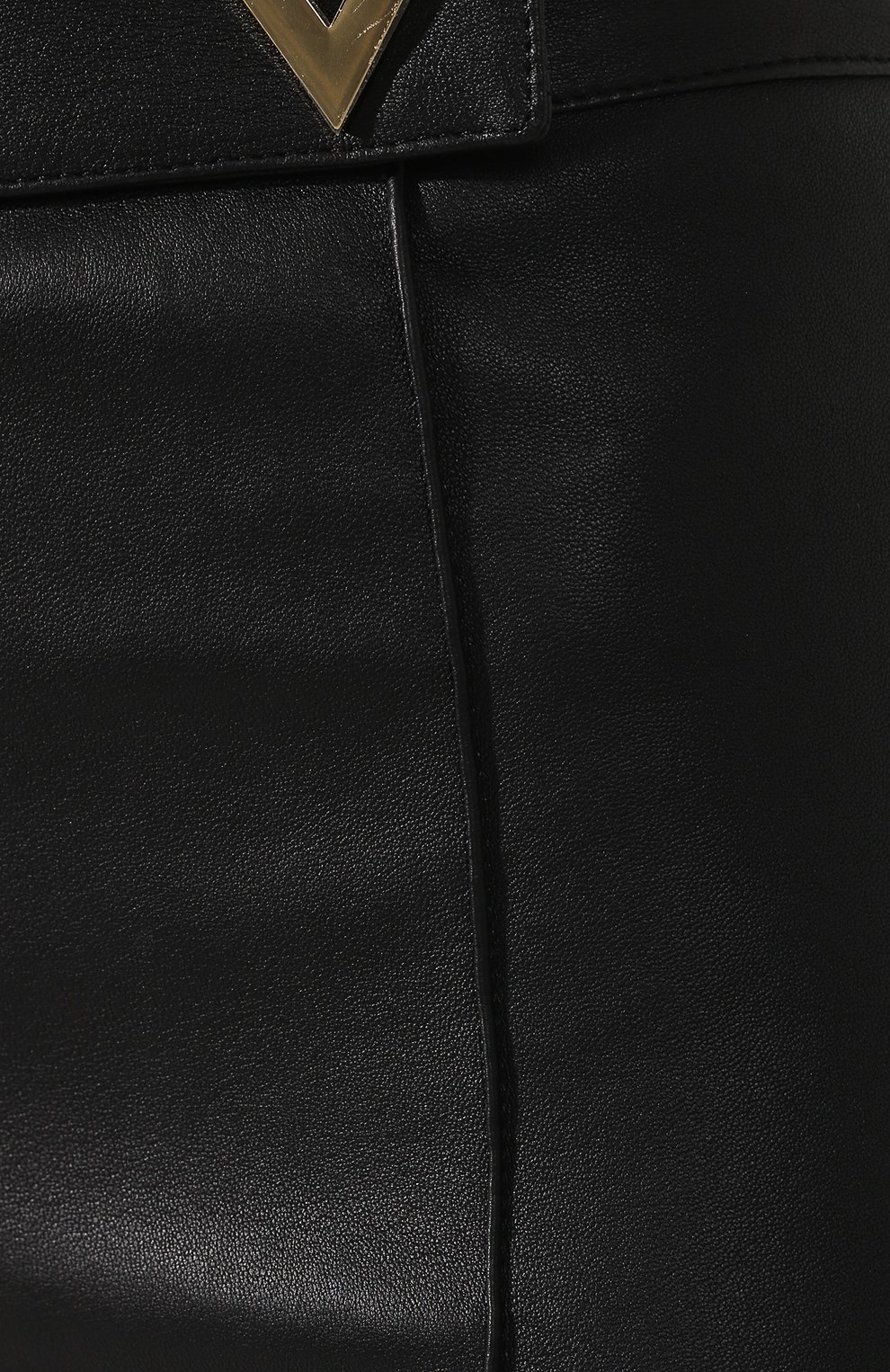 Кожаные брюки VALENTINO, арт. RB3NF00U45H, фото 5