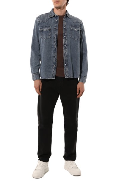 Джинсовая рубашка WOOLRICH, арт. CFWOSI0158MRUT4037, фото 2