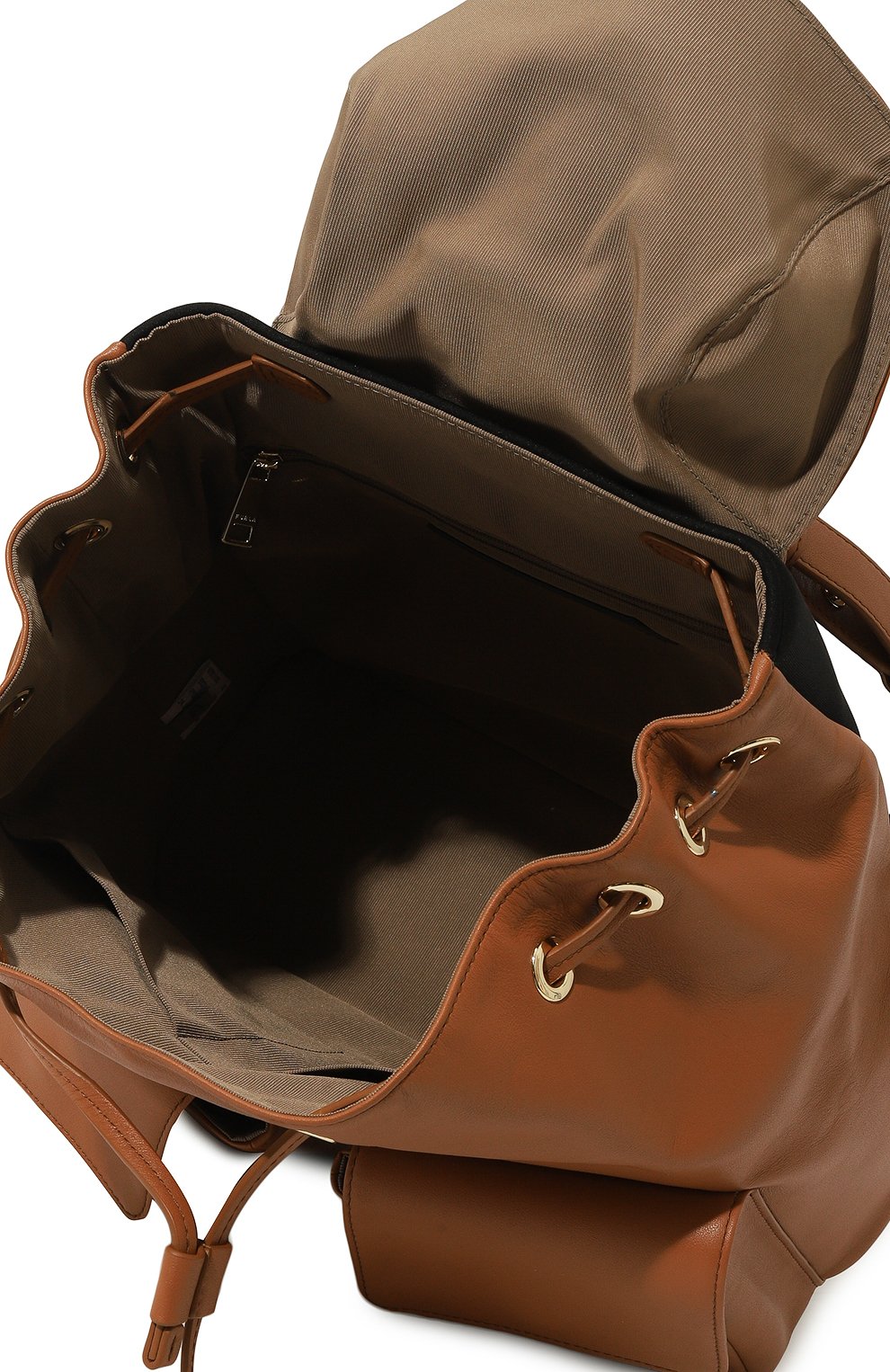 Рюкзак flow FURLA коричневого цвета по цене 59500 руб., арт. WB01085/BX2045, фото 5 Рюкзак flow FURLA, арт. WB01085/BX2045, фото 5