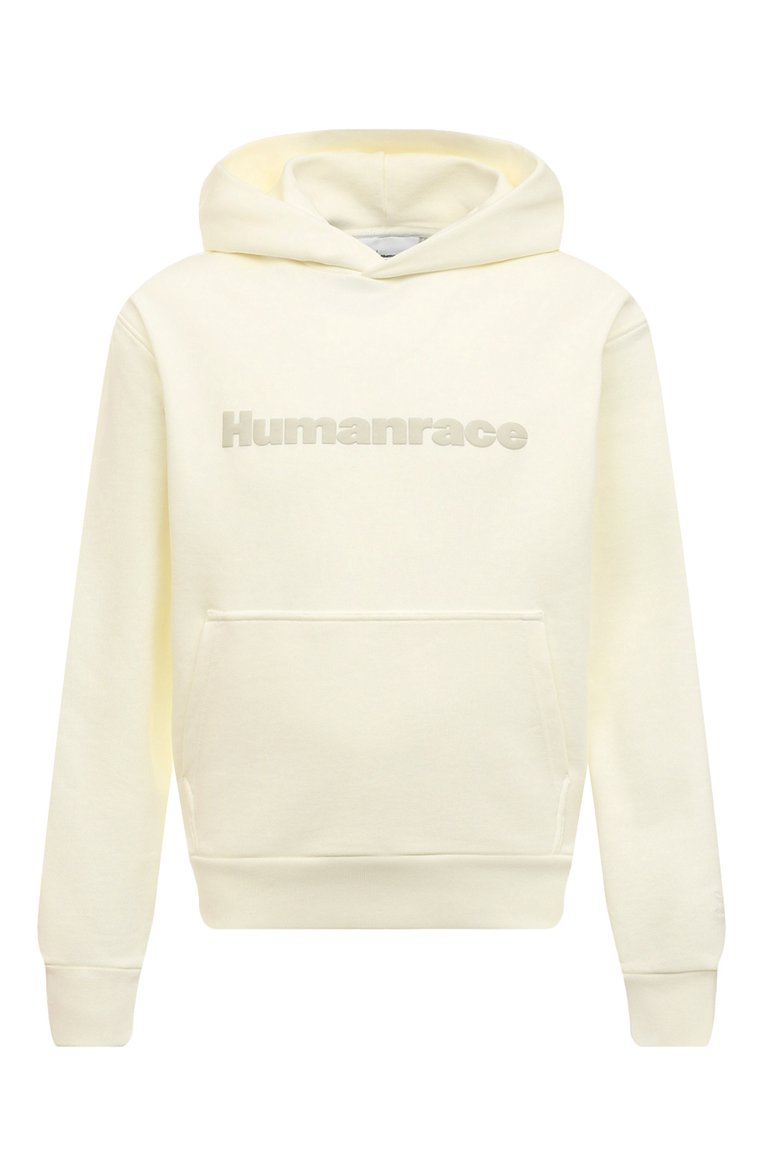 Мужской хлопковое худи adidas originals x pharrell williams ADIDAS ORIGINALS кремового цвета, арт. HG1815 | Фото 1 (Длина (для топов): Стандартные; Материал внешний: Хлопок; Рукава: Длинные; Мужское Кросс-КТ: Худи-одежда; Принт: С принтом; Стили: Спорт-шик)