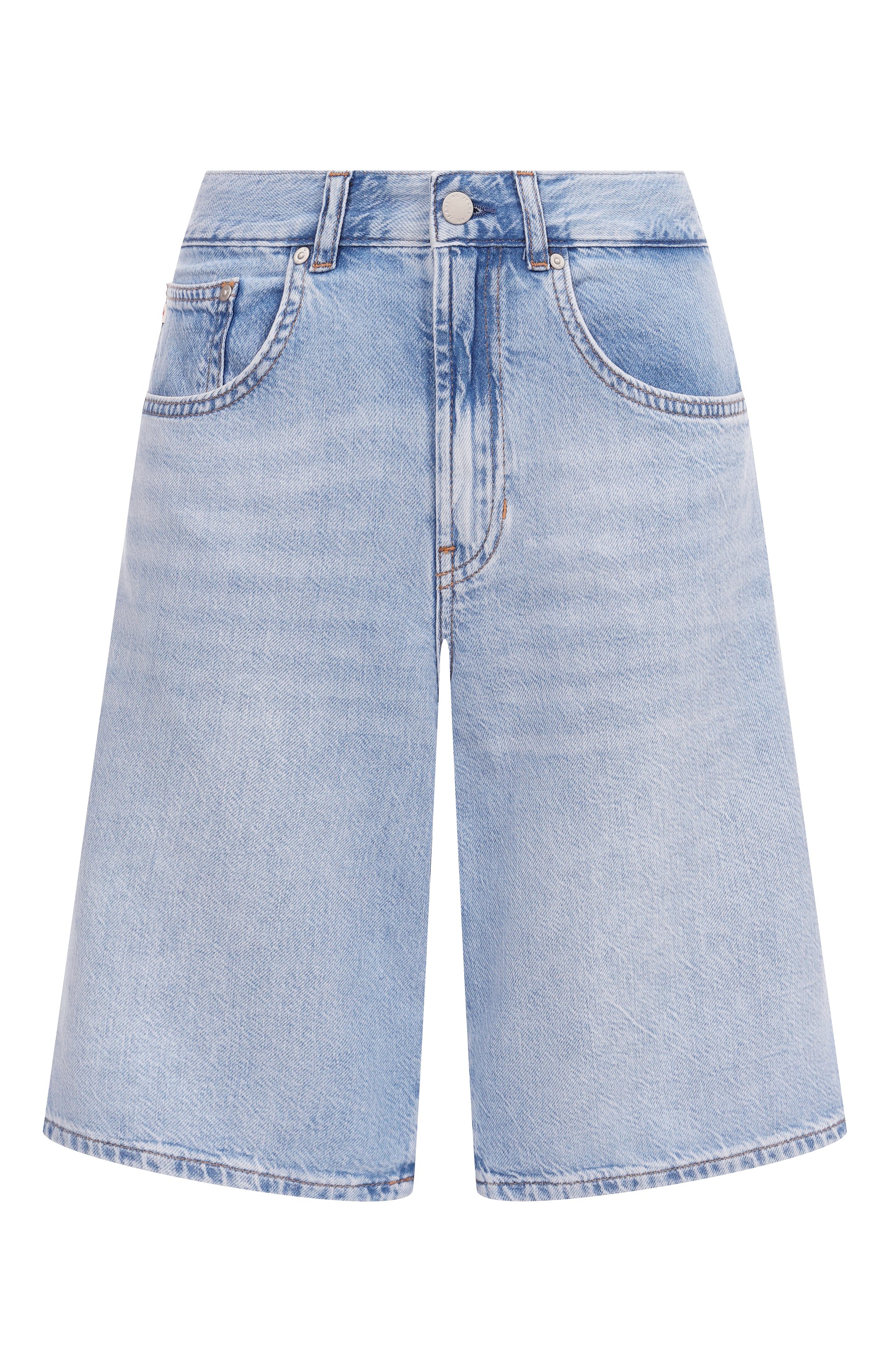 Джинсовые шорты AG ADRIANO GOLDSCHMIED, арт. W0145-096, фото 1