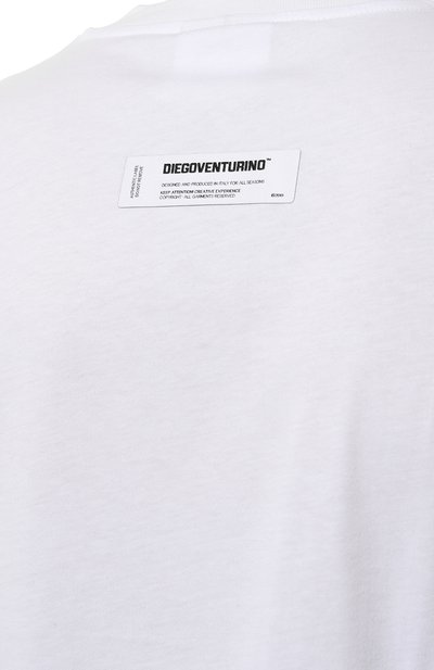 Хлопковая фут�болка DIEGO VENTURINO, арт. D3W4DVTS0ZHF, фото 5