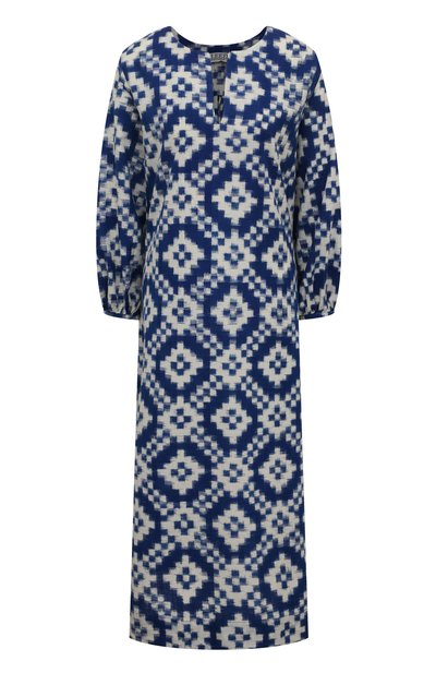 Женская хлопковая туника KLEED LOUNGEWEAR, арт. D0RCAS BLACK KAFTAN