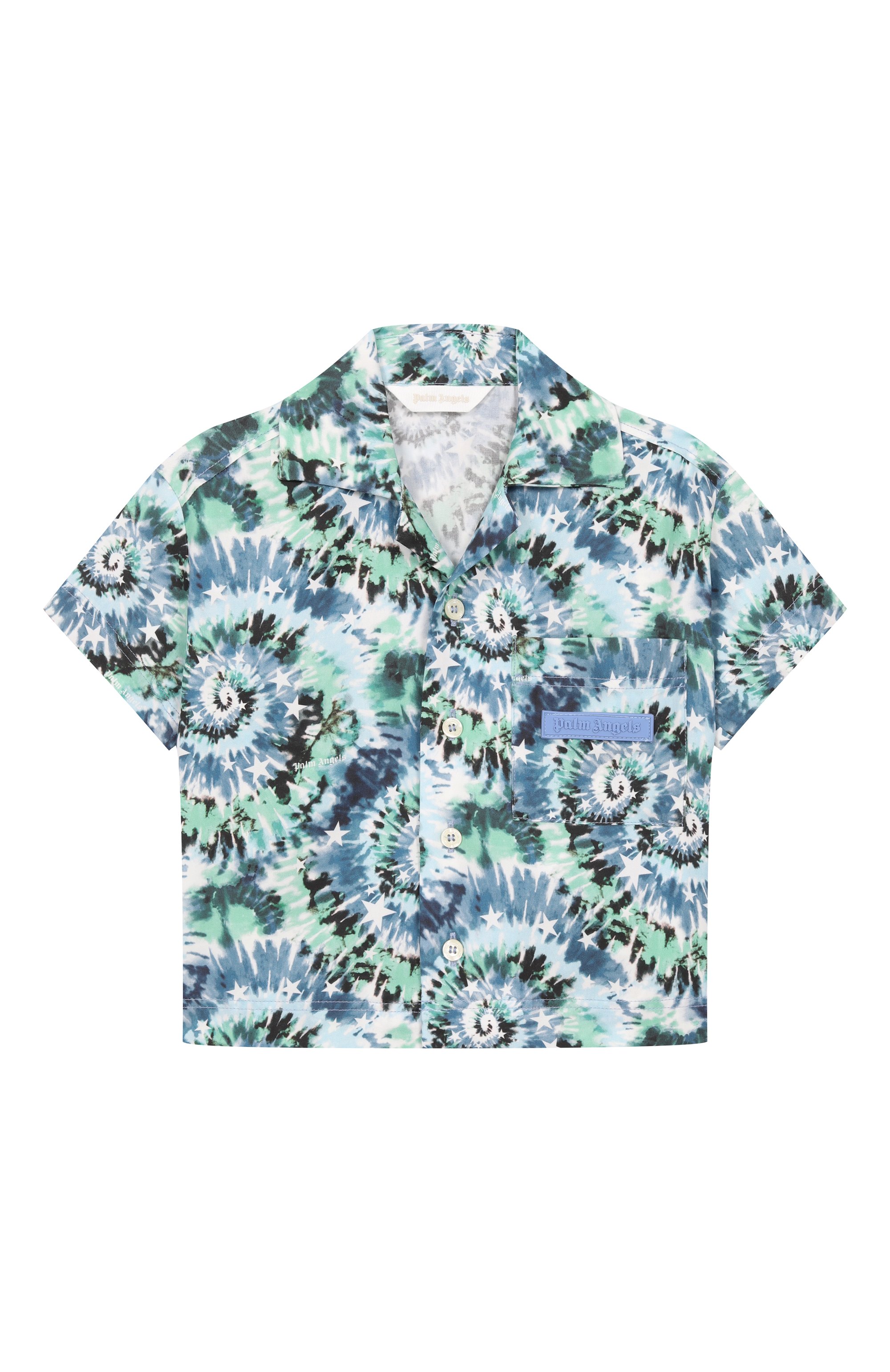Рубашка PALM ANGELS разноцветного цвета по цене 17950 руб., арт. PBGG002S26FAB002, фото 1 Рубашка PALM ANGELS, арт. PBGG002S26FAB002, фото 1