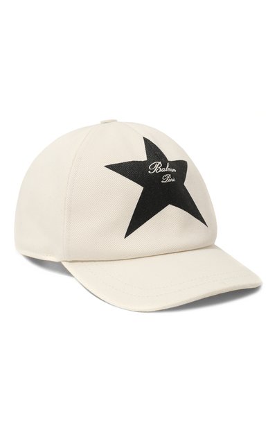 Хлопковая бейсболка BALMAIN, арт. BU0R27