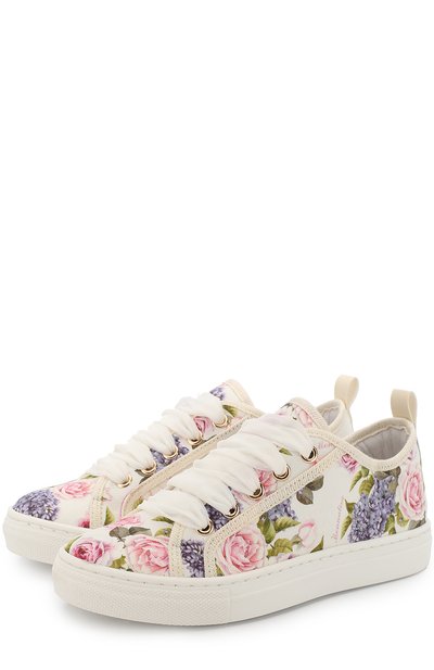 Кеды с принтом MONNALISA, арт. 871008, фото 1