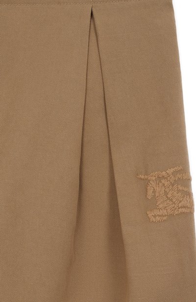 Брюки из лиоцелла и хлопка BURBERRY, арт. 8100054, фото 3