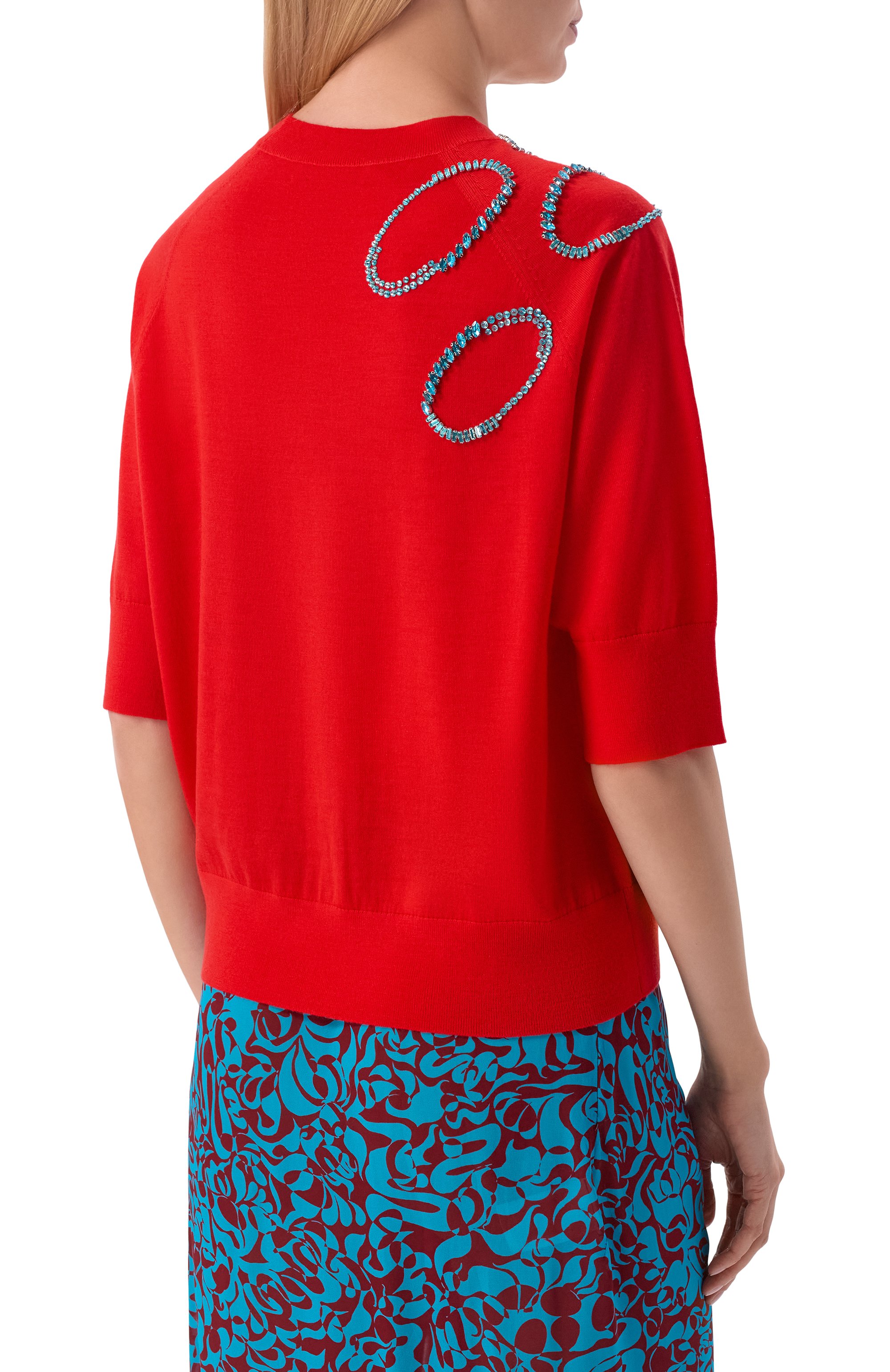 Шерстяной пуловер DRIES VAN NOTEN, арт. 011202/3700, фото 4