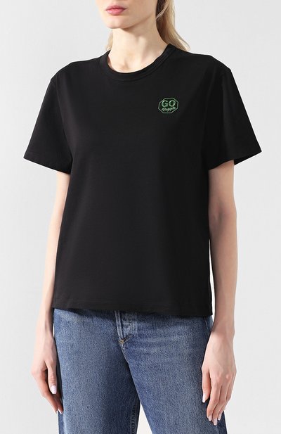 Хлопковая футболка STELLA MCCARTNEY, арт. 554572/SMW18, фото 3