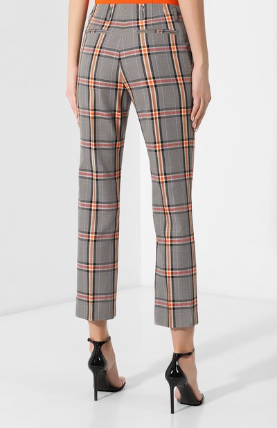 Брюки в клетку DRIES VAN NOTEN, арт. 191-10913-7035, фото 4