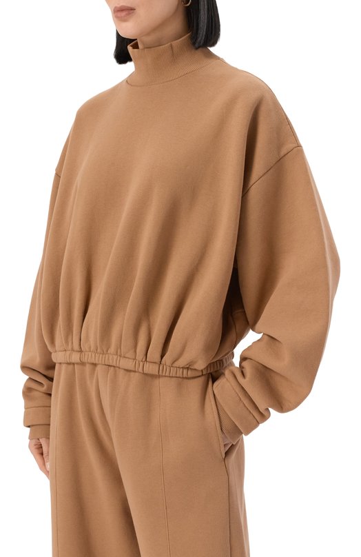 Хлопковый свитшот Halfboy HF251WF002 Бежевый  HF251WF002 Фото 3