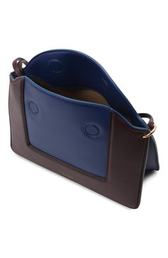 Женская сумка penelope medium WANDLER синего цвета, арт. PENEL0PE BAG/SHADES | Фото 4 (Сумки-технические: Сумки через плечо; Размер: medium; Материал: Натуральная кожа)
