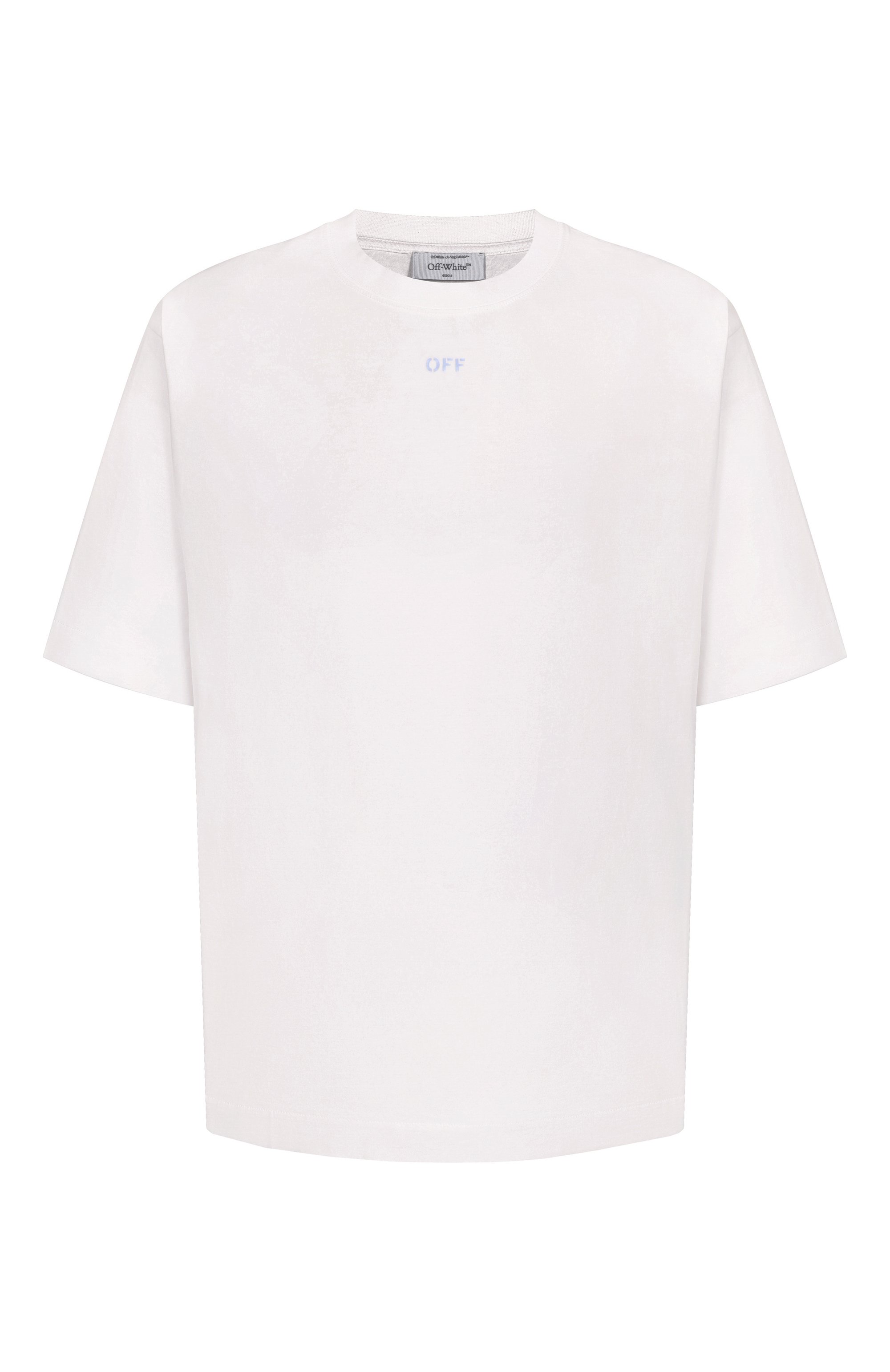 Хлопковая футболка OFF-WHITE, арт. 0MAA120F25JER00D, фото 1