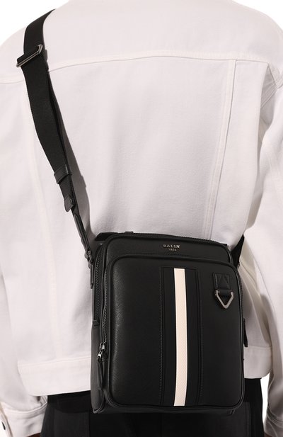 Кожаная сумка mythos BALLY черного цвета по цене 66800 руб., арт. 602823, фото 2 Кожаная сумка mythos BALLY, арт. 602823, фото 2