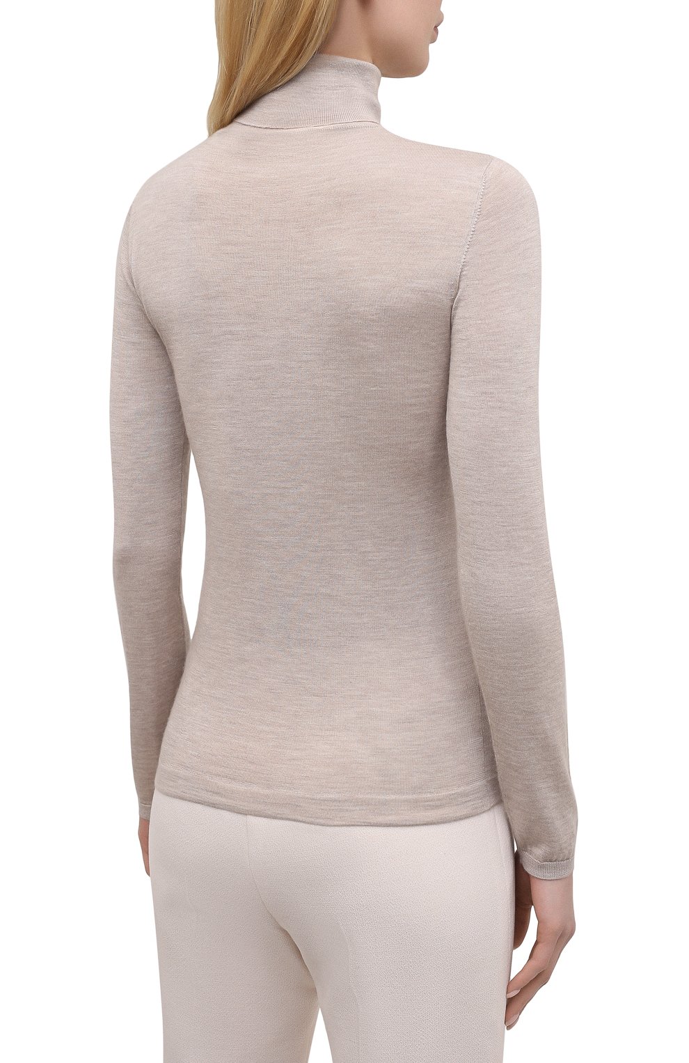 Водолазка из кашемира и шелка BRUNELLO CUCINELLI, арт. M13800063, фото 4