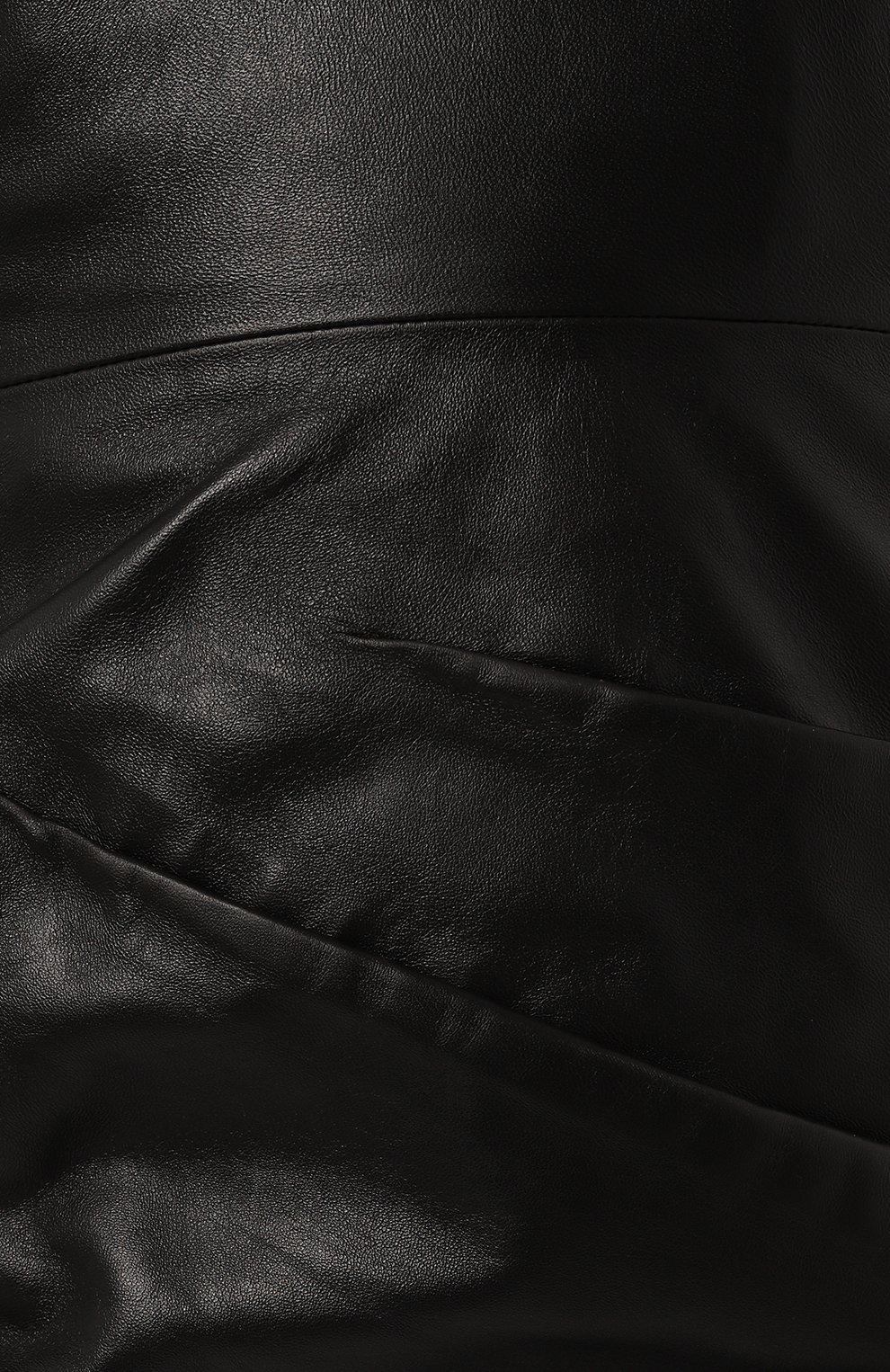 Кожаное платье THE ATTICO черного цвета по цене 199500 руб., арт. 247WCA361, фото 5 Кожаное платье THE ATTICO, арт. 247WCA361, фото 5