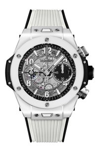 Часы unico white ceramic HUBLOT бесцветного цвета по цене 3263000 руб., арт. 441.HX.1171.RX, фото 1 Часы unico white ceramic HUBLOT, арт. 441.HX.1171.RX, фото 1
