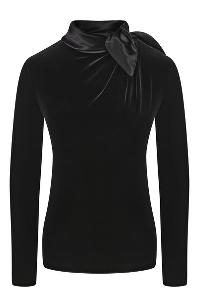 Женская бархатная блузка GIORGIO ARMANI, арт. 6GAM81/AJW4Z
