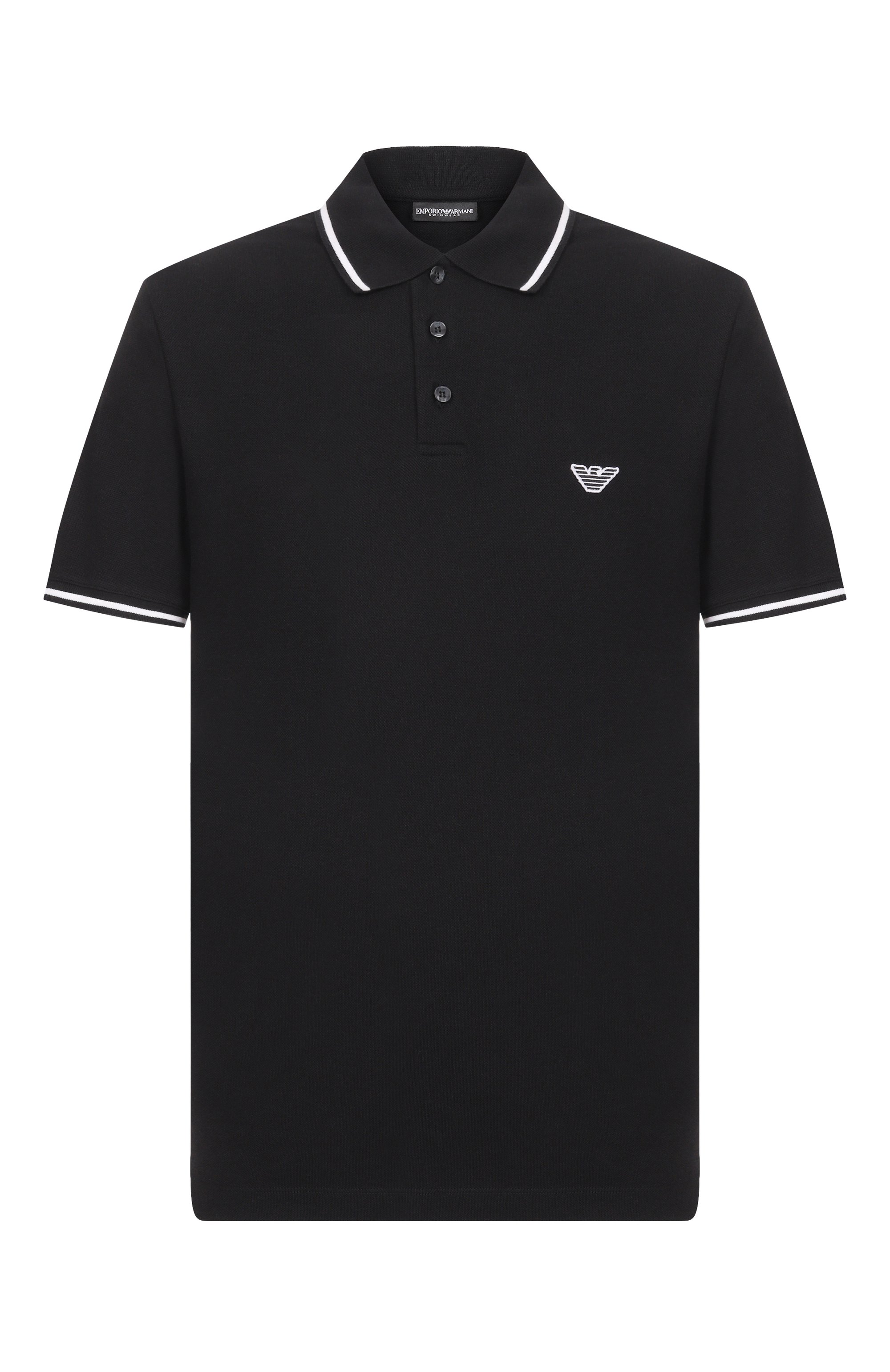 Хлопковое поло EMPORIO ARMANI, арт. EM001380/AF20424, фото 1
