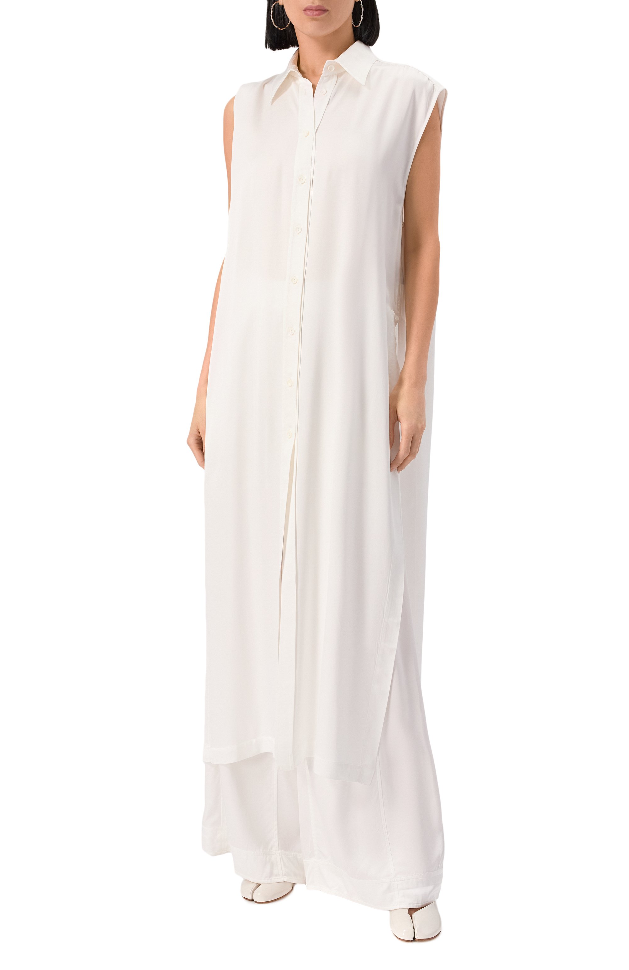 Атласная блузка ANDREA YA'AQOV, арт. 25WCAM60, фото 3