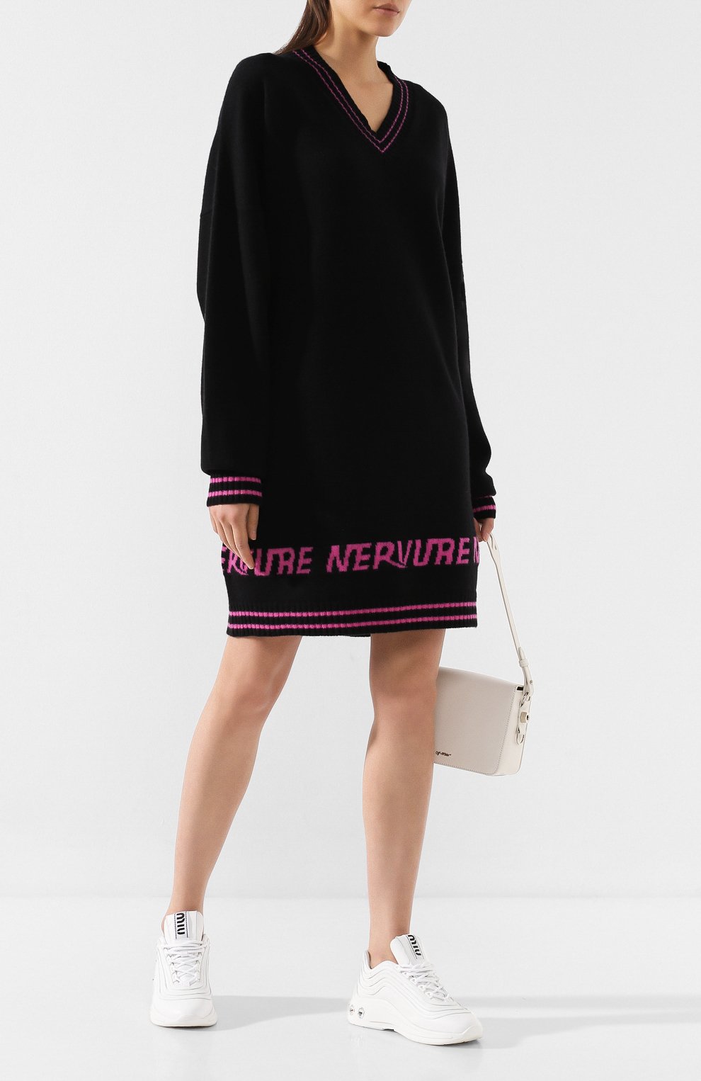 Платье из смеси шерсти и кашемира NERVURE, арт. 4251, фото 2